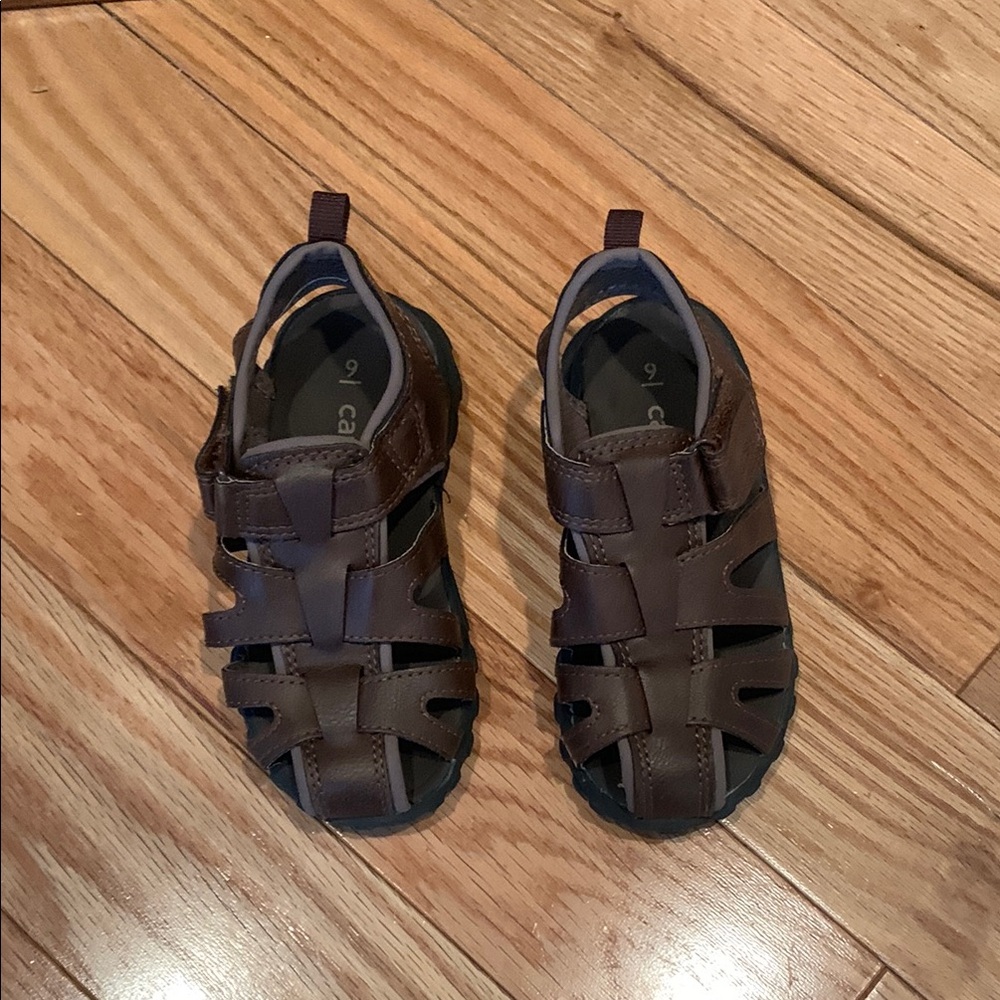 Brown Kids Sandals